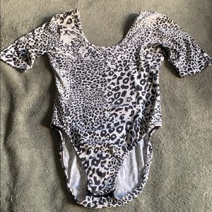 Forever 21 F21 leopard bodysuit
